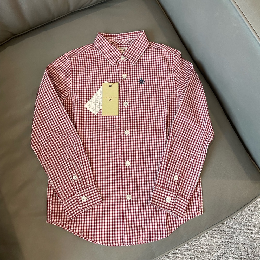 Penguin button up shirt - M (6)